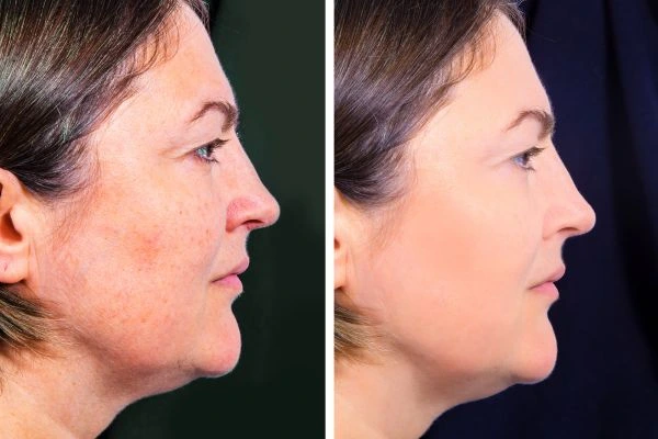 Neck Lifting Treatment Cumbernauld  and shaping with Aqualyx!